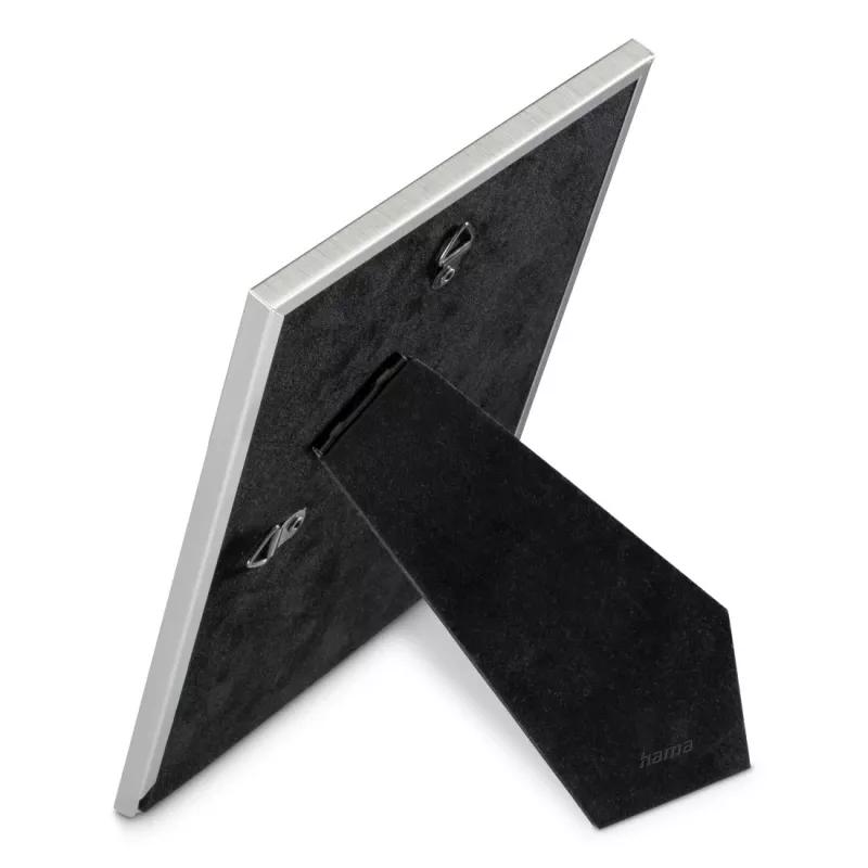 Einzelbilderrahmen Hama 00057847 Aluminium Schwarz Grau 130 mm x 180 mm