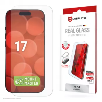 Displex Displayschutz (10H) für Apple iPhone 17, kratzfest
