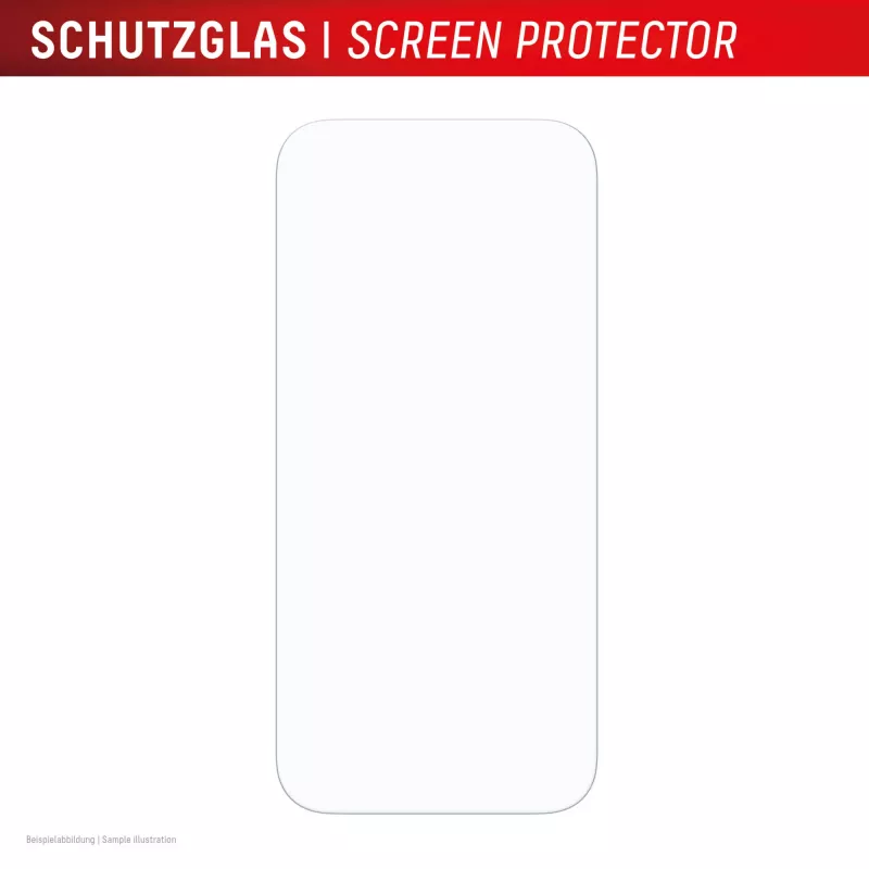 Displex Displayschutzfolie (10H) für Apple iPhone 17 Pro, kratzfest