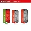 Displayschutzfolie e.v.i. Displex Premium für iPhone 17 Pro Max mit Mount Master (kratz- und schmutzabweisend, transparent/schwarz)