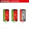 Displex (10H) Panzerglas-Schutzfolie e.v.i. für Apple iPhone 16e/17e — kratz-, schmutz- und stoßfest, transparent