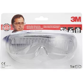 3M VISITOR Sicherheitsbrille Transparent