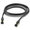 Hama 00202002 Netzwerkkabel Schwarz 3 m Cat8 S/FTP (S-STP)