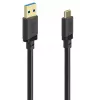 Hama 00202006 USB-Kabel USB 3.2 Gen 1 (3.1 Gen 1) 1,5 m USB A USB C 5 Gbit/s Schwarz