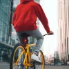 Hama 00185838 LED Fahrradbeleuchtungsset, Vorder- und Rücklicht, Batterien, StVZO