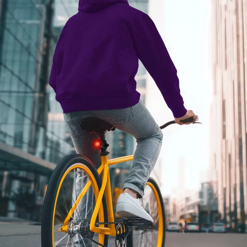Hama 00185838 LED Fahrradbeleuchtungsset, Vorder- und Rücklicht, Batterien, StVZO