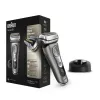 Braun Series 9 9325s Elektrorasierer der neuesten Generation, Ladestation, Stoffetui, Graphit