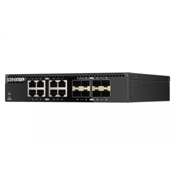 QNAP QSW-3216R-8S8T Netzwerk-Switch Unmanaged L2 10G Ethernet (100/1000/10000) Schwarz