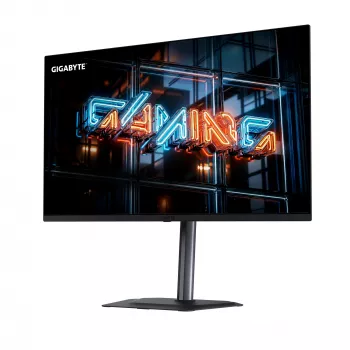 GIGABYTE MO32U24 81,3 cm (32 Zoll) QD-OLED Gaming-Monitor, 4K UHD 3840x2160, 240 Hz, 0,03 ms, HDMI 2.1, DisplayPort 1.4, HDR True Black 500