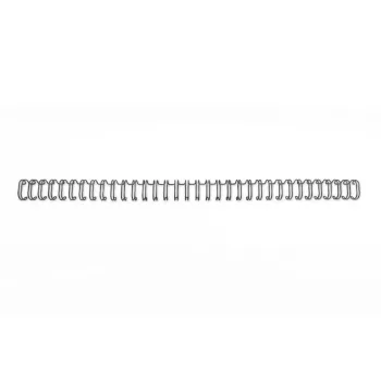 GBC WireBind Binderücken 3:1 NO5 8mm A4, Schwarz, 3 Blatt, Metall, A4, 8 mm, 322 mm