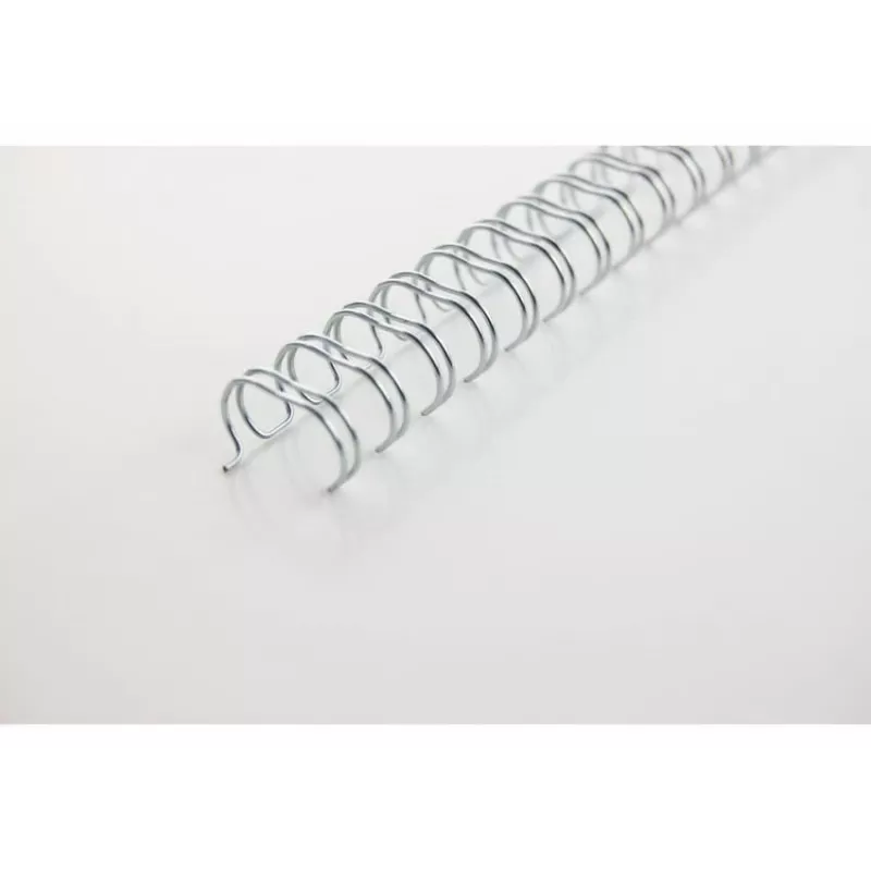 GBC WireBind-Bindrücken 3:1 NO7 11mm A4, Silber, 3 Blatt, Metall, A4, 1,1 cm, 266 mm