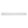 GBC WireBind-Bindrücken 3:1 NO7 11mm A4, Silber, 3 Blatt, Metall, A4, 1,1 cm, 266 mm