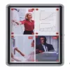 Nobo Premium Plus Magnetische abschließbare Outdoor-Informationstafel 8xA4