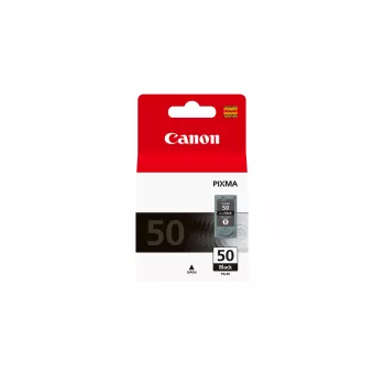 Canon PG-50BK High Yield Schwarze Tintenpatrone, Schwarz, Pigmenttinte, 1 St.