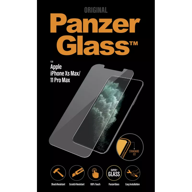 PanzerGlass® Displayschutzfolie iPhone 11 Pro Max | Xs Max | Standard Fit