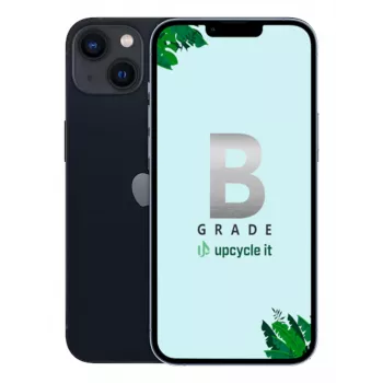 upcycle it Apple iPhone 13 15,5 cm (6,1″) Dual SIM iOS 17 5G 128 GB Schwarz generalüberholt
