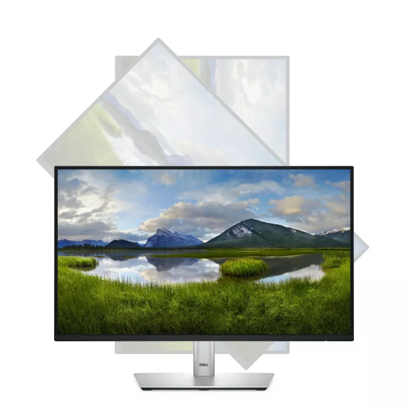DELL P Series P2225H Computermonitor 54,6 cm (21,5 Zoll) 1920 x 1080 Pixel Full HD LCD Schwarz, Silber