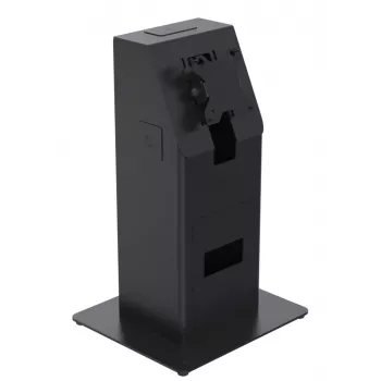 Kiosk-Set Ergonomic Solutions SpacePole Mini Kiosk Countertop Schwarz Metall