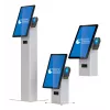 Kiosk-Set Ergonomic Solutions SpacePole Mini Kiosk Countertop Schwarz Metall