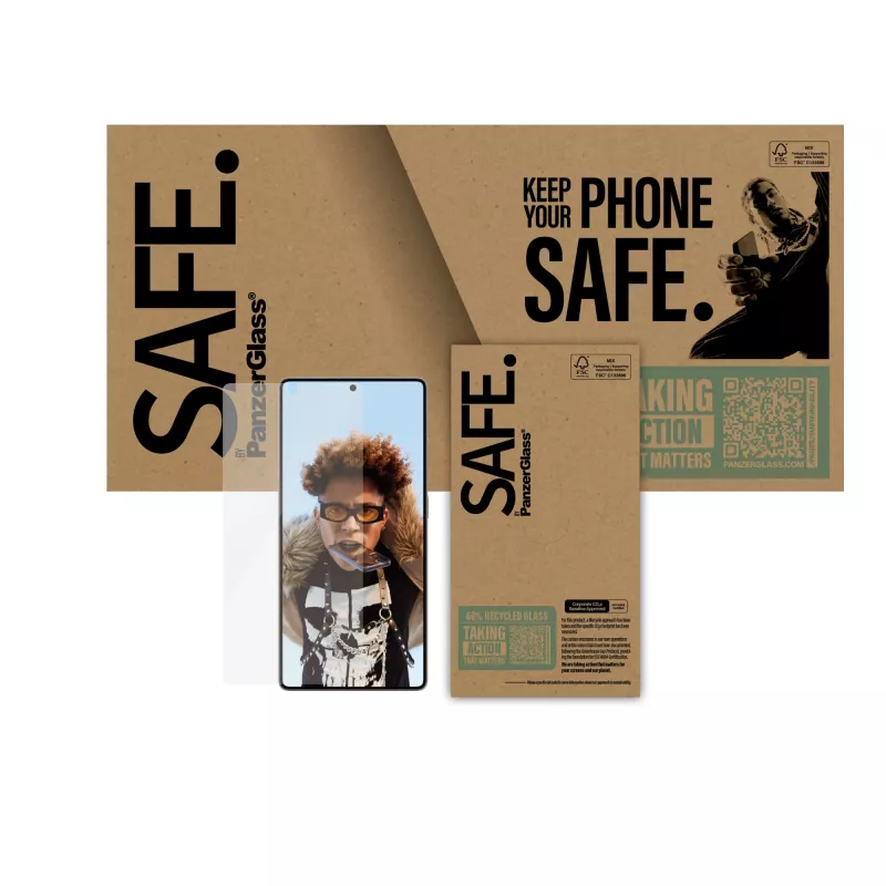 PanzerGlass SAFE. by ® Displayschutz Samsung Galaxy S25 Ultra | Ultra-Weite Passform
