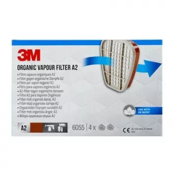 3M 6055 A2 Filter für organische Dämpfe, 1 Paar