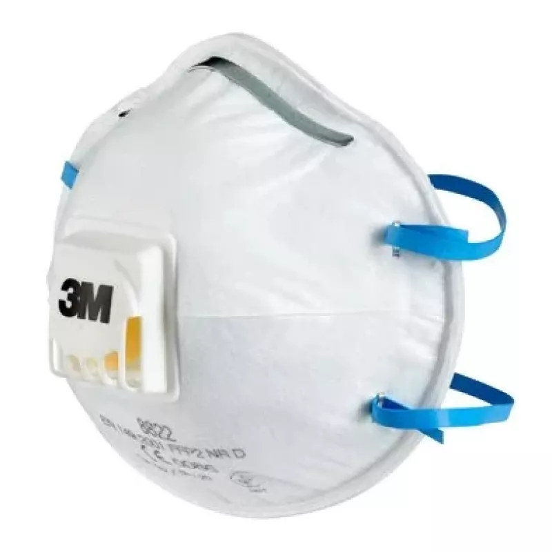 3M Cool Flow 8822 FFP2 NR D Einweg-Atemschutzmasken, 5 Stück (8822PRO5)