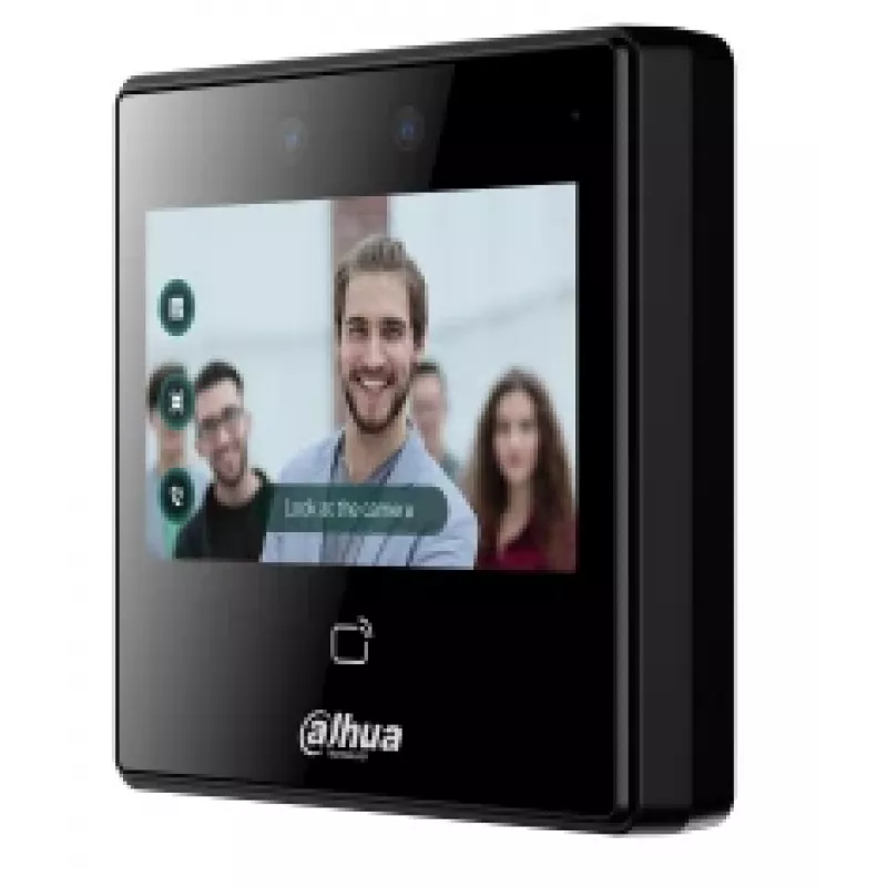 Dahua Technology DHI-ASI3213A-W Zutrittskontrollleser Gesichtserkennungsterminal Schwarz