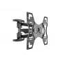 Wandhalterung MULTIBRACKETS M VESA Flexarm Full Motion Dual 400x400 für 40–70 Zoll Bildschirme, 45 kg, schwarz