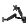 Multibrackets M Monitorhalterung Wand Basic Dual 16 kg 17-32 Zoll Schwarz