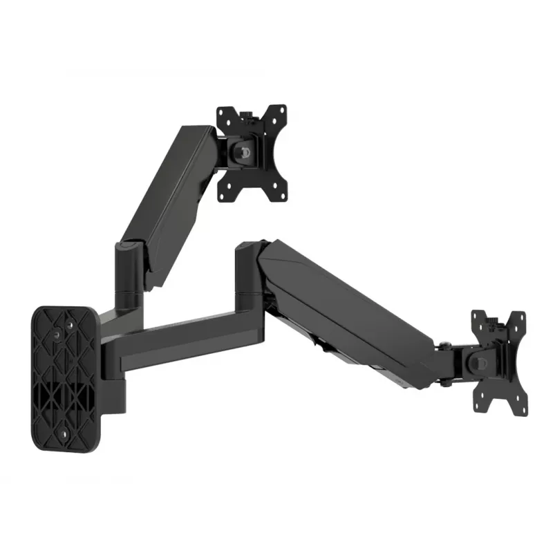 Multibrackets M Monitorhalterung Wand Basic Dual 16 kg 17-32 Zoll Schwarz