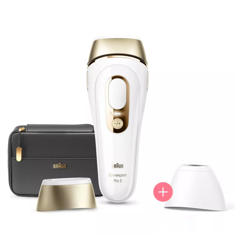 Braun Silk-expert Pro Silk·expert Pro 5 PL5140 Intense pulsed light (IPL) Gold, Weiß