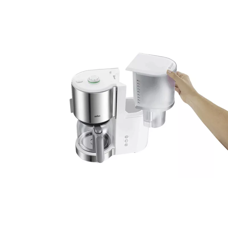 Braun KF 5120 WH Kaffeemaschine Vollautomatisch Filterkaffeemaschine 1,2 L