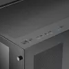 Mars Gaming MCV3 Schwarz Custom XXL E-ATX Gaming-Tower Front- und Seitenfenster aus gehärtetem Glas Doppelkammer-Modulrahmen