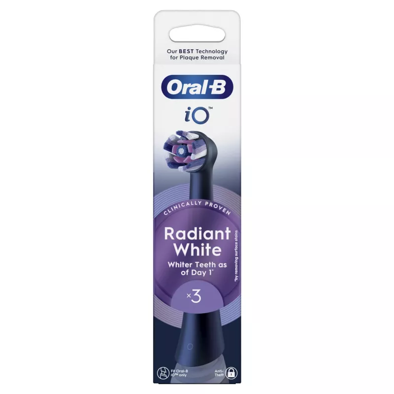 Oral-B 80782595 Zahnbürstenkopf 3 Stück Schwarz