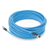 ACT Blue 65 Meter S/FTP CAT6A B2ca PoE++ 100W solides vorkonfektioniertes Installationskabel, RJ45 Stecker – Stecker