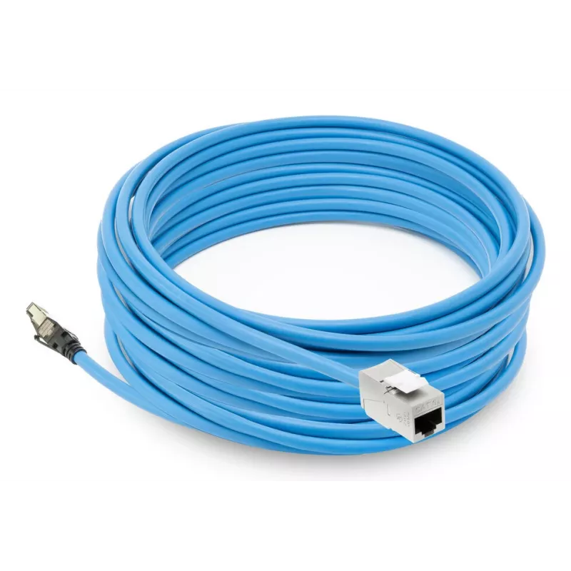 ACT CAT6A S/FTP B2ca PoE++ 100W solide vorkonfektionierte Installationskabel FB0175