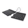 R-Go Tools Ergonomische Tastatur R-Go Split Break mit Pausensoftware, ergonomische geteilte Tastatur, QWERTY (NORDISCH), Bluetooth, schwarz