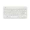 R-Go Tools Ergonomische Tastatur R-Go Compact Break, kompakte Tastatur mit Pausensoftware, QWERTZ (CH), Bluetooth, Weiß