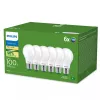 Philips Ultra Effiziente LED-Lampe E27 A60, 7,3 W (100 W Äquivalent), 2700 K, 6er-Pack