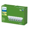 Philips Ultra Efficient LED Lampe GU10, 2,1 W (50 W Äquivalent), 2700 K, 36 Grad, 6er-Pack