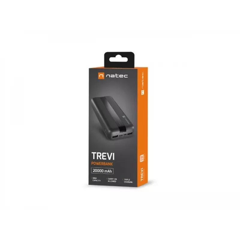 Tragbarer Ladegerät NATEC Trevi 20000 mAh