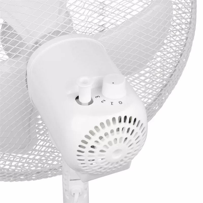 Tristar | VE-5755 | Standventilator | Weiß | Durchmesser 40 cm | Anzahl Geschwindigkeiten 3 | Oszillation