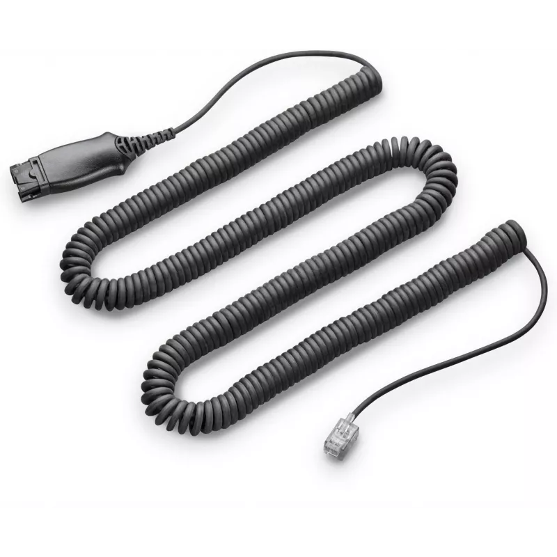 Elektronischer Hookswitch POLY APA-24 ALCATEL Schwarz Stecker