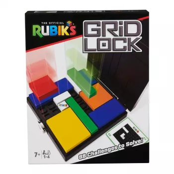 Rubik’s Cube Gridlock-Spiel, das problemlösende Puzzlespiel inspiriert vom klassischen Denksport-Fidget-Spielzeug, für Erwachsene & Kinder ab 7 Jahren