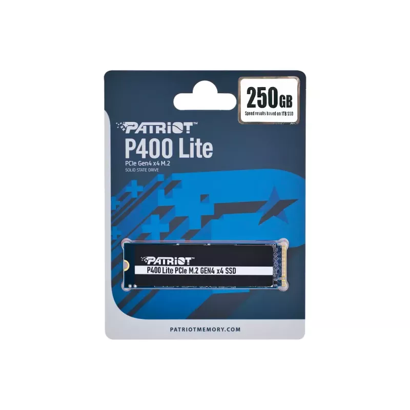 SSD-Laufwerk Patriot Memory P400 Lite 250 GB M.2 PCI Express 4.0 NVMe