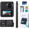 Action-Kamera KanDao QooCam 3 Travel Combo – 360°-Aufnahme, 4K-Video, 3D-Unterstützung