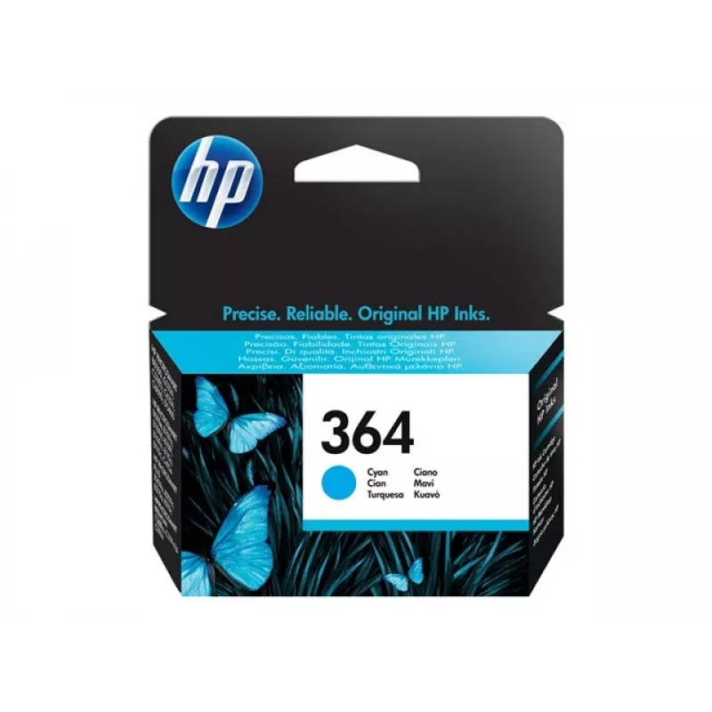 HP 364 Tinte Cyan Vivera Blister Photosmart C5380 C6380 D5460 B8550