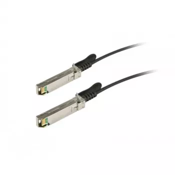 ALLNET SFP+/SFP+ - 10Gbit - 3m schwarz - silber Glasfaserkabel