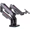 Monitorhalterung Thermaltake GEA-MSR-DMSBLK-01 35 Zoll Schwarz Grau 20 kg