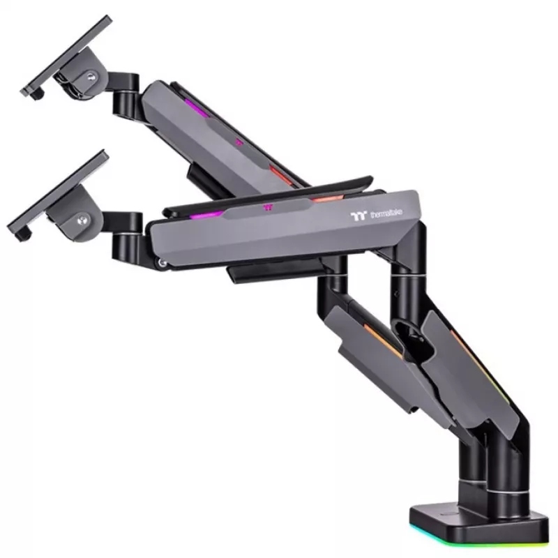 Monitorhalterung Thermaltake GEA-MSR-DMSBLK-01 35 Zoll Schwarz Grau 20 kg